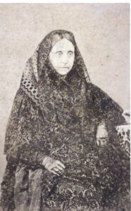 Rita Massalvà Cuyner, muller de Josep Antoni Fàbregas Amigó, fabricants d'indianes a Igualada.