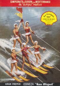 "Campeonato de Europa y del Mediterraneo de "esqui" nautico"