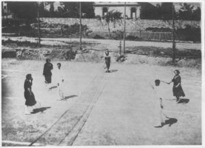Tennis a la Rambla Just Oliveras