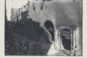 Convent de les Jerònimes incendiat durant la Setmana Tràgica