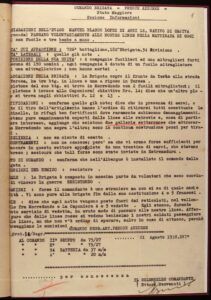 Estat Major de les Fletxes Blaves. Sessió d'informació. Declaració d'un desertor