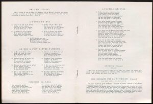 Programes de mà d'actuacions de l'any 1945
