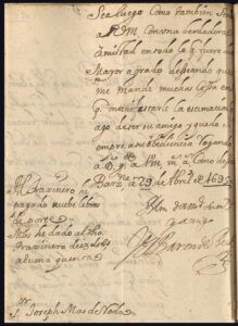 "Papeles de don Joseph y don Miguel Mas y de Regàs, padre e hijo, coroneles ambos de infantería española por su magestad". 1695-1711.