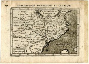 Mapa de Catalunya i Aragó, publicat a Bertius: "Tabularum geographicarum contractarum".