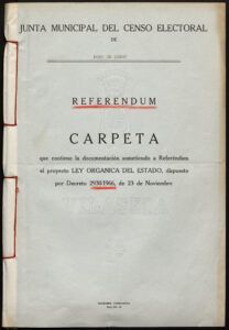 Referèndum sobre la Llei Orgànica de l'Estat