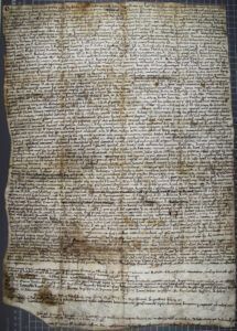 Testament de Pere Clergue de 1218