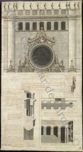 Projecte d’acabament de la façana barroca de la Catedral de Girona, de Pere Costa