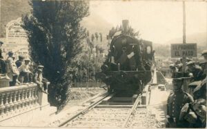 Inauguració del primer tram del Ferrocarril Transpirinenc