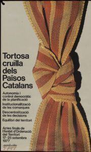 Cartell Congrés de Cultura Catalana a Tortosa
