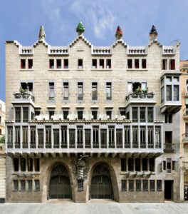 Façana principal del Palau Güell, 2014. Autoria: Montserrat Baldomà.