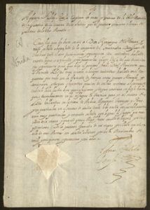 Certificat d'honradesa i valor del soldat Enric de Herrera i Tarsies pel socors que va donar a Lleida
