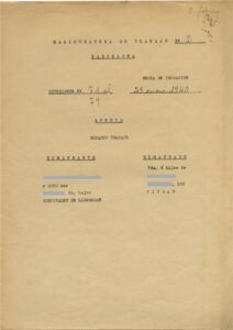 Demanda de repartiment de treball per part de treballadores d'una fàbrica per evitar acomiadaments, de 1940