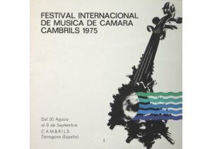 Festival Internacional de Música de Cámara de Cambrils 1975