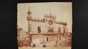 Gravat de l’Ateneu de Canet publicat a la col·lecció.  «Album Artistich de la Renaixensa», maig 1887