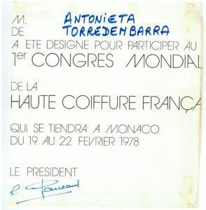Èxit de l'empresària de perruqueria Antonieta Agustí de Torredembarra