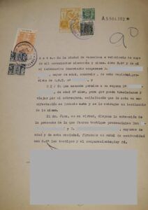 Acta de consentiment marital de 1955
