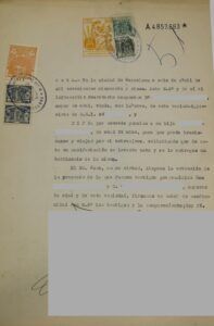 Acta de consentiment patern de 1955