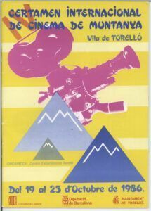 Cartell de la IV edició del Festival Internacional de Cinema de Muntanya de Torelló