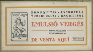 Cartell propagandístic de l'Emulsió Vergés