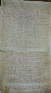 Concòrdia entre el bisbe d'Urgell i les universitats de l'Honor de Galliner amb el noble Ramon Roger d'Orcau sobre termes per raó de l'empriu