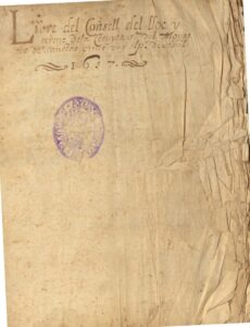 Llibre del Consell de la Secuita 1657-1681 (conté pergamí de 1578)