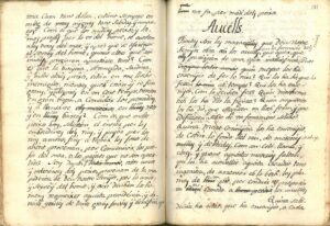 Instruccions pera la ensenyansa de minyons. Tomo segon. Escrit per lo Rnt. Baldiri Rexach, prev. y Rr. de la Iglesia parroquial de Sant Martí de Ollés, Bisbat de Gerona