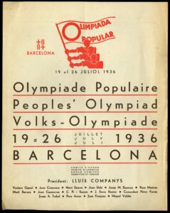 Programa de l'Olimpíada Popular de Barcelona