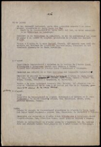 SECCIÓ D’ARXIUS. DOCUMENTACIÓ GENERAL. Dietari de les actuacions de la Secció i informes de les visites a arxius de diferents localitats