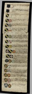 Arbre genealògic de la família Blondel (França) fins el seu entroncament amb la família Dubús. Segle XVIII