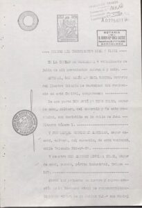 Xalet de la Molina. Escriptura d'adjudicació a favor del Centre Excursionista de Catalunya. 29.07.1946