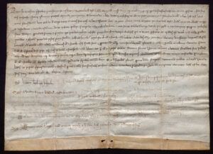 Acta de consagració de l’església del monestir de Sant Pere de les Puel·les pel bisbe Guilarà de Barcelona