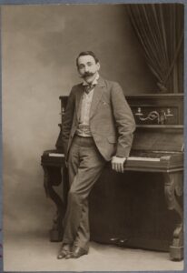 Fotografia del pianista Ricard Viñes