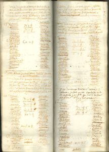 Livre de Canaler de 1609 (fragment)