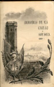 Couverture de "Mémoires de la ville de Solsona" de Domènec Costa et Bafarull.