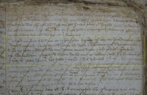 Demande de Berenguer Fi à Pere Ferrer concernant le coton et les épices chargés sur le navire de Serubert Porre dans le port d'Acre