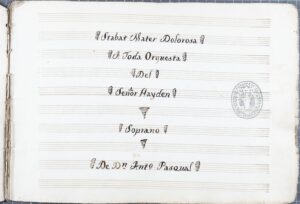Stabat Mater Dolorosa. Franz Joseph Hayden