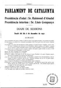 Journal des sessions, numéro 1, séance plénière du Parlement