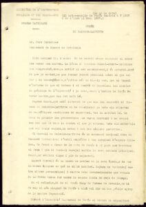 SECTION DES MUSÉES. Service du patrimoine historico-artistique et scientifique. Acte du transfert de l'exposition d'art médiéval catalan du musée du Jeu de Paume à Paris au château de Maisons-Laffite.