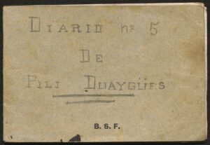 Journaux de Pilar Duaygües Nebot (1921-1998), écrits à Barcelone pendant la guerre civile.