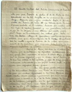 Mémoires de Ramona Zufiaurre Urquiola, brigadier communiste basque (14.00.1944 - 25.05.1947)