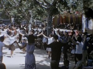 Audiovisual tourist presentation of the Borges Blanques in 1964