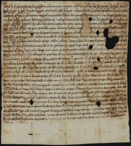 Héraclius, patriarche de la Résurrection [de Jérusalem], demande le secours des chrétiens (prières, armes, ornements ecclésiastiques, livres, bêtes de somme, aumônes, etc...) pour libérer la ville de Jérusalem des Arabes, et accorde des indulgences à ceux qui collaborent.