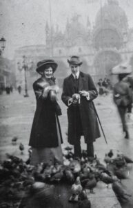 Portrait de Mercè Bassols et Xavier Montsalvatge.