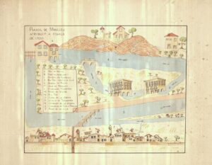 Plan de Manlleu attribué à la fin de 1700