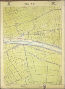Plan de la zone d'irrigation des bassins du Ter, Fluvià et Muga : Torroella de Montgrí