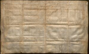 Transfert de la validation et de la signature par la reine Maria, épouse et lieutenante générale d'Alphonse V, de certains chapitres réalisés entre elle et les jurés et prohoms du château de Masquefa.