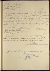 Livre d'Or du Commissariat à la Propagande de la Generalitat de Catalunya