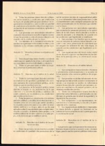 Statut d'autonomie de la Catalogne. Année 2006