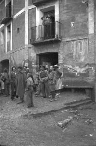 Combattants républicains et places sur le front d'Aragon