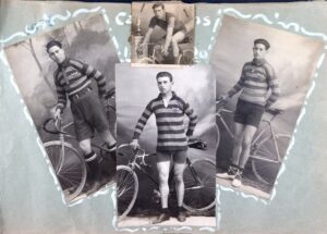 Portraits de cyclistes du Vendrell Sports Club.
